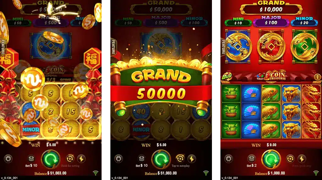 3 Coins Sattakingcasino Bonus